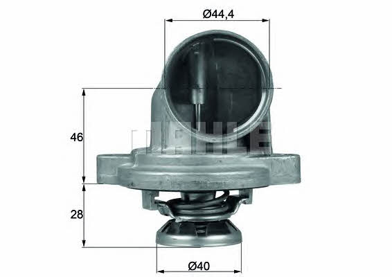 Mahle/Behr TI 23 80 Thermostat housing TI2380: Buy near me in Poland at 2407.PL - Good price!