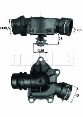 Mahle/Behr TI 26 88 Thermostat, coolant TI2688: Buy near me in Poland at 2407.PL - Good price!