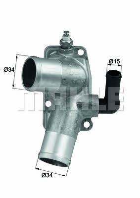 Mahle/Behr TI 44 92D Thermostat, coolant TI4492D: Buy near me in Poland at 2407.PL - Good price!