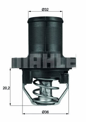 Mahle/Behr TI 47 89 Thermostat, coolant TI4789: Buy near me in Poland at 2407.PL - Good price!
