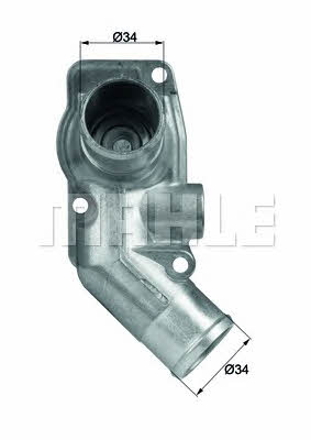 Mahle/Behr TI 50 92D Thermostat, coolant TI5092D: Buy near me at 2407.PL in Poland at an Affordable price!