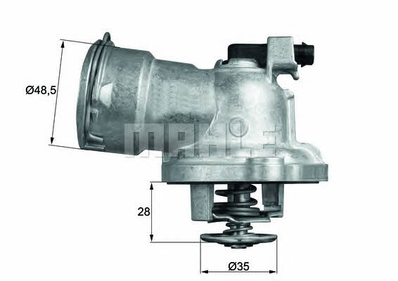 Mahle/Behr TM 28 87 Thermostat, coolant TM2887: Buy near me in Poland at 2407.PL - Good price!