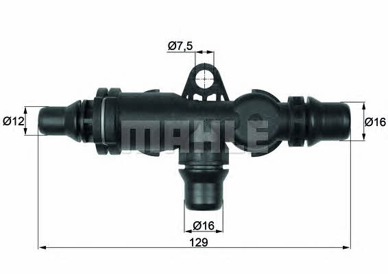 Mahle/Behr TO 4 82 Thermostat, coolant TO482: Buy near me in Poland at 2407.PL - Good price!