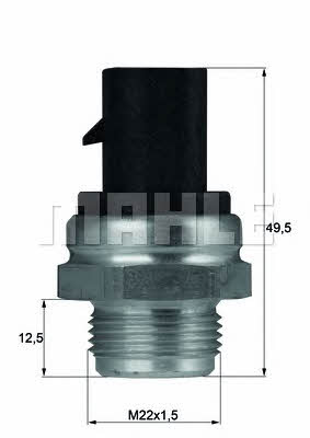 Mahle/Behr TSW 12D Fan switch TSW12D: Buy near me at 2407.PL in Poland at an Affordable price!