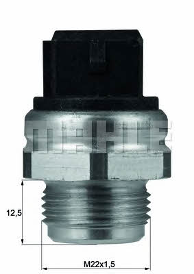 Mahle/Behr TSW 50D Fan switch TSW50D: Buy near me in Poland at 2407.PL - Good price!