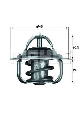 Mahle/Behr TX 5 92D Thermostat, Kühlmittel TX592D: Kaufen Sie zu einem guten Preis in Polen bei 2407.PL!