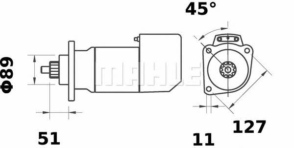 Купить Mahle Original MS 516 по низкой цене в Польше!