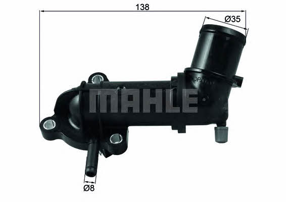 Mahle/Behr TI 245 88 Thermostat, coolant TI24588: Buy near me in Poland at 2407.PL - Good price!