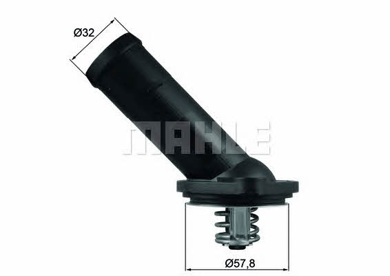 Mahle/Behr TI 225 92D Thermostat, coolant TI22592D: Buy near me in Poland at 2407.PL - Good price!