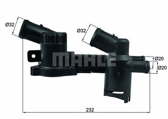 Mahle/Behr TH 52 Thermostat housing TH52: Buy near me in Poland at 2407.PL - Good price!