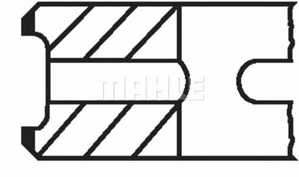 Mahle Original 279 18 N1 Кільця поршневі на 1 циліндр, комплект 27918N1: Приваблива ціна - Купити у Польщі на 2407.PL!