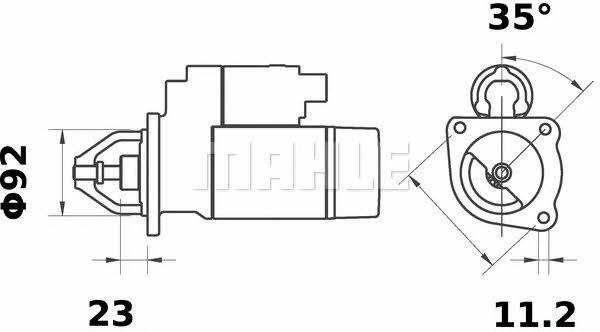 Kup Mahle Original MS 129 w niskiej cenie w Polsce!