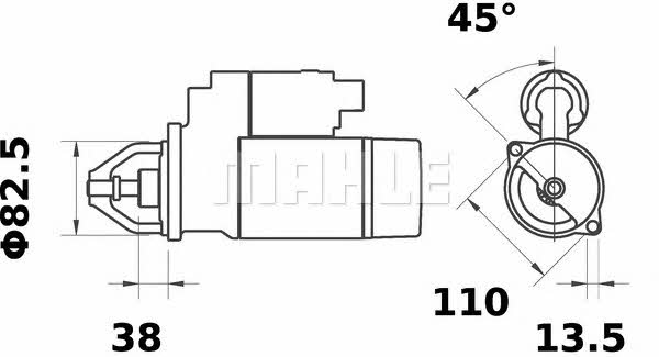 Купити Mahle Original MS 213 за низькою ціною в Польщі!