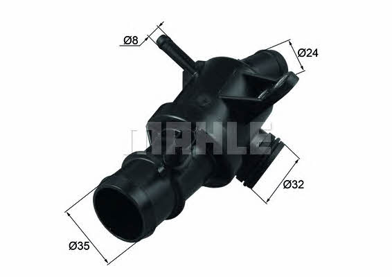 Mahle/Behr TM 40 92 Thermostat, coolant TM4092: Buy near me in Poland at 2407.PL - Good price!