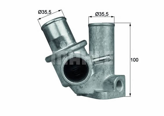 Mahle/Behr TI 184 80D Thermostat, coolant TI18480D: Buy near me in Poland at 2407.PL - Good price!