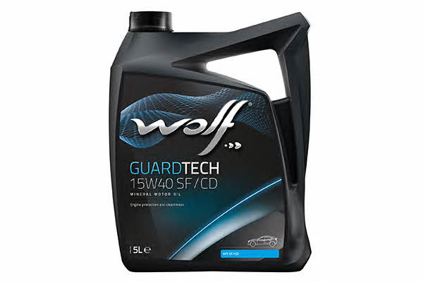 Wolf 8325458 Engine oil Wolf GuardTech 15W-40, 5L 8325458: Buy near me in Poland at 2407.PL - Good price!