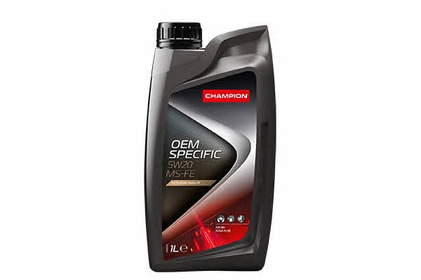 Championlubes 8226748 Engine oil Champion OEM SPECIFIC 5W20 MS-FE, 1L 8226748: Buy near me in Poland at 2407.PL - Good price!