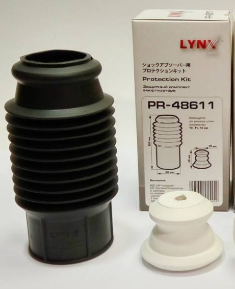 LYNXauto PR-48611 Bellow and bump for 1 shock absorber PR48611: Buy near me at 2407.PL in Poland at an Affordable price!