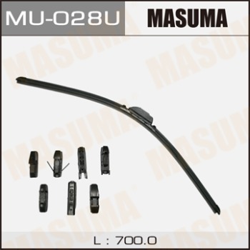 Masuma MU-028U Wiper Blade Frameless 700 mm (28") MU028U: Buy near me in Poland at 2407.PL - Good price!