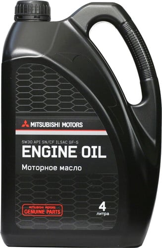 Mitsubishi MZ320757 Engine oil Mitsubishi 5W-30, 4L MZ320757: Buy near me in Poland at 2407.PL - Good price!