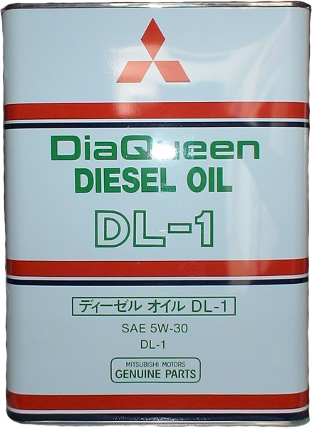 Mitsubishi 8967610 Engine oil Mitsubishi DiaQueen Diesel DL-1 5W-30, 4L 8967610: Buy near me in Poland at 2407.PL - Good price!