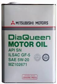 Mitsubishi MZ102671 Engine oil Mitsubishi DiaQueen 5W-20, 4L MZ102671: Buy near me in Poland at 2407.PL - Good price!