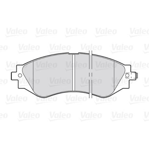 Valeo 301361 Brake Pad Set, disc brake 301361: Buy near me in Poland at 2407.PL - Good price!