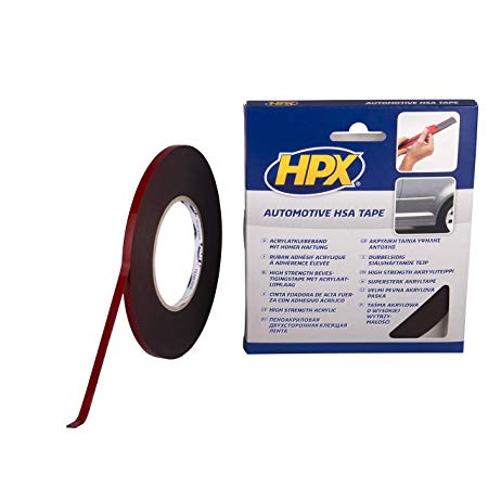 Hpx HSA002 Double-sided tape, 6 mm x 10 m HSA002: Buy near me in Poland at 2407.PL - Good price!