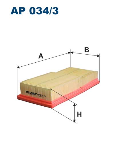 Filtron AP034/3 Filtr powietrza AP0343: Dobra cena w Polsce na 2407.PL - Kup Teraz!