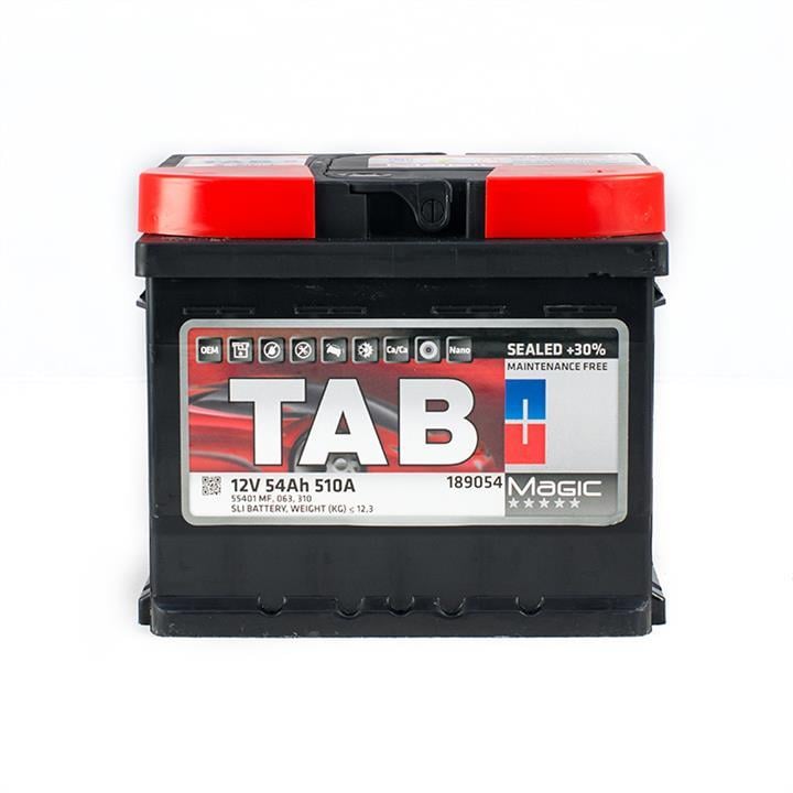 TAB 189054 Battery Tab Magic 12V 54AH 510A(EN) R+ 189054: Buy near me in Poland at 2407.PL - Good price!