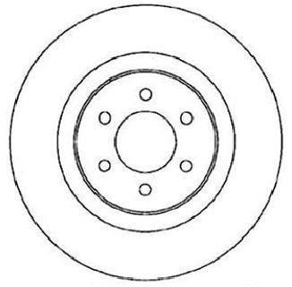 Alanko 305743 Front brake disc ventilated 305743: Buy near me at 2407.PL in Poland at an Affordable price!