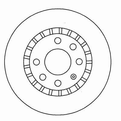 Alanko 305528 Front brake disc ventilated 305528: Buy near me at 2407.PL in Poland at an Affordable price!