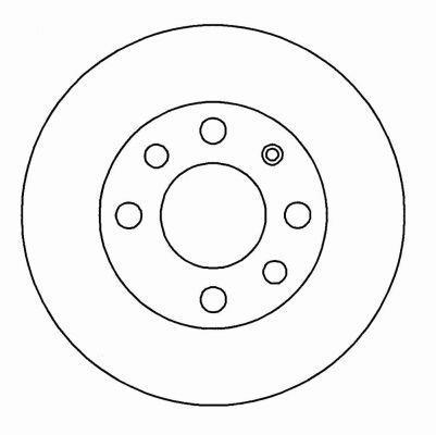 Alanko 305497 Front brake disc ventilated 305497: Buy near me in Poland at 2407.PL - Good price!