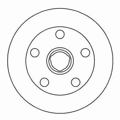 Alanko 305478 Bremsscheibe hinten, unbelüftet 305478: Kaufen Sie zu einem guten Preis in Polen bei 2407.PL!