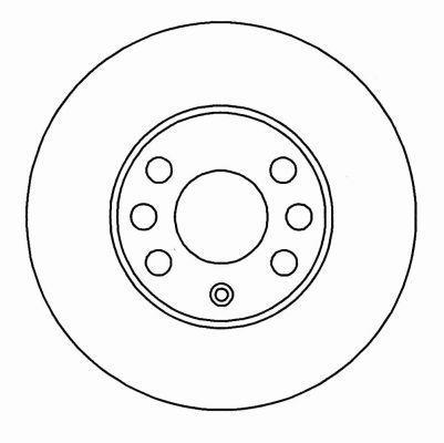 Alanko 305351 Unventilated front brake disc 305351: Buy near me in Poland at 2407.PL - Good price!
