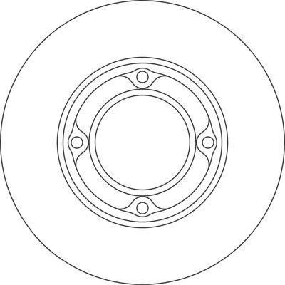 Alanko 305164 Unventilated front brake disc 305164: Buy near me in Poland at 2407.PL - Good price!