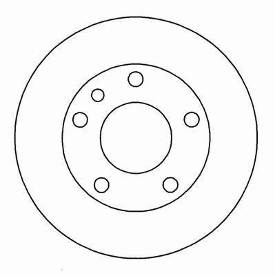 Alanko 304889 Front brake disc ventilated 304889: Buy near me at 2407.PL in Poland at an Affordable price!