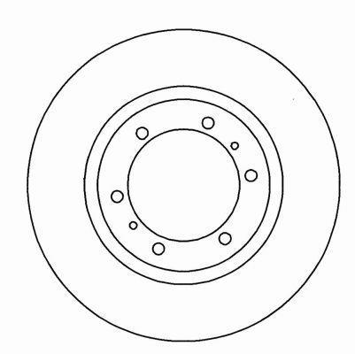 Alanko 304543 Front brake disc ventilated 304543: Buy near me at 2407.PL in Poland at an Affordable price!