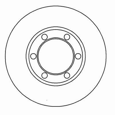 Alanko 304507 Front brake disc ventilated 304507: Buy near me at 2407.PL in Poland at an Affordable price!