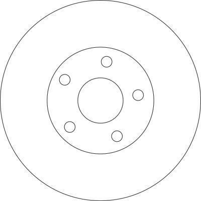 Alanko 304484 Front brake disc ventilated 304484: Buy near me in Poland at 2407.PL - Good price!