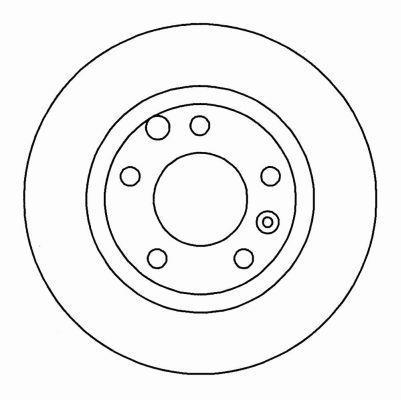 Alanko 304482 Rear brake disc, non-ventilated 304482: Buy near me at 2407.PL in Poland at an Affordable price!