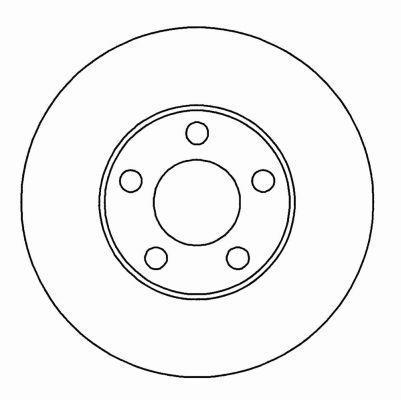 Alanko 303921 Unventilated front brake disc 303921: Buy near me at 2407.PL in Poland at an Affordable price!