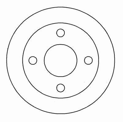 Alanko 303204 Unbelüftete Bremsscheibe vorne 303204: Kaufen Sie zu einem guten Preis in Polen bei 2407.PL!