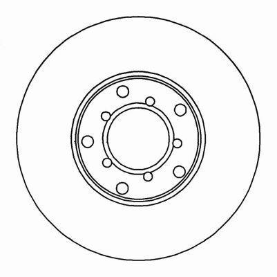 Alanko 302972 Unventilated front brake disc 302972: Buy near me in Poland at 2407.PL - Good price!