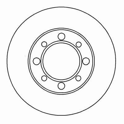 Alanko 302914 Unventilated front brake disc 302914: Buy near me in Poland at 2407.PL - Good price!