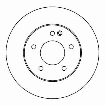 Alanko 304806 Unventilated front brake disc 304806: Buy near me in Poland at 2407.PL - Good price!