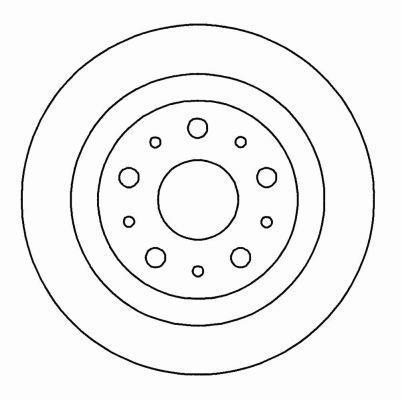 Alanko 304156 Bremsscheibe hinten, unbelüftet 304156: Kaufen Sie zu einem guten Preis in Polen bei 2407.PL!