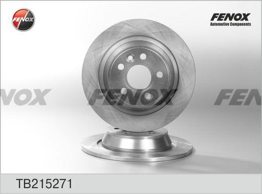 Fenox TB215271 Brake disc TB215271: Buy near me in Poland at 2407.PL - Good price!