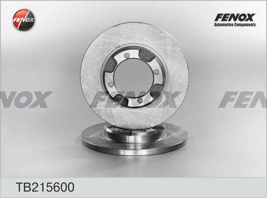 Fenox TB215600 Unbelüftete Bremsscheibe vorne TB215600: Kaufen Sie zu einem guten Preis in Polen bei 2407.PL!