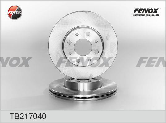 Fenox TB217040 Front brake disc ventilated TB217040: Buy near me in Poland at 2407.PL - Good price!
